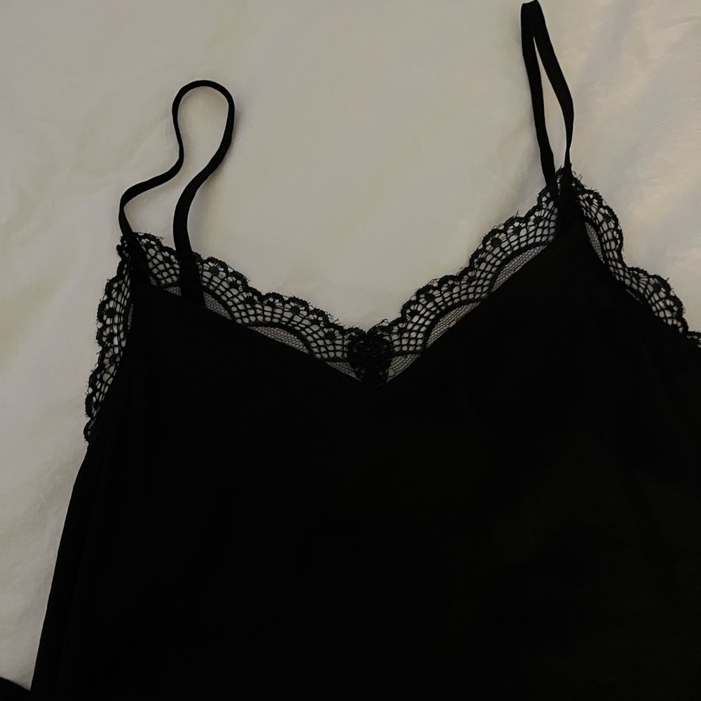 Silk lace top